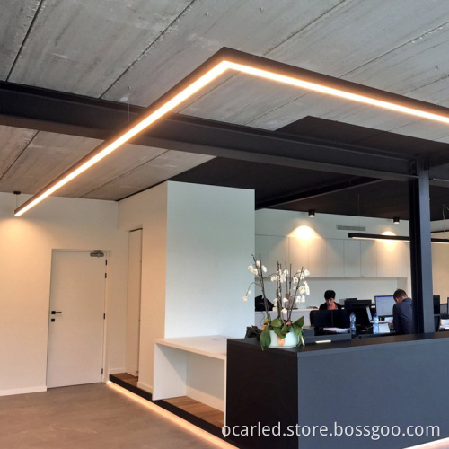 Customized Suspended Linkable LED Linear Lighting - 2FT 4FT Office Pendant Light